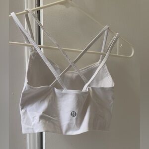 lululemon White like a cloud bra